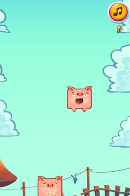 画像ギャラリー No.004のサムネイル画像 / 「かんたんゲーム」で子豚を積み上げる「つみあげブーブー」が配信開始