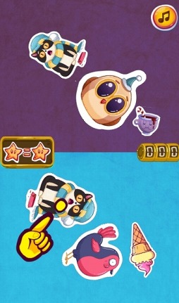 画像ギャラリー No.001のサムネイル画像 / Yahoo!ゲーム内の「かんたんゲーム」にてカジュアルゲーム「おなじのど〜れだ」が配信