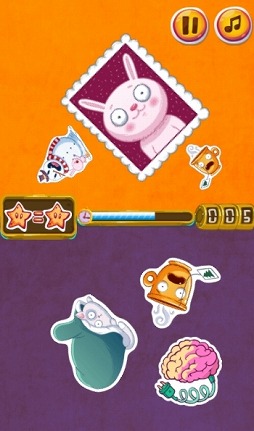 画像ギャラリー No.002のサムネイル画像 / Yahoo!ゲーム内の「かんたんゲーム」にてカジュアルゲーム「おなじのど〜れだ」が配信