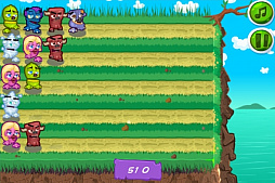 画像ギャラリー No.003のサムネイル画像 / マッチ3ゲーム「崖の畑でつかまえて」が「かんたんゲーム」で配信開始