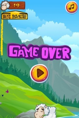 画像ギャラリー No.005のサムネイル画像 / 「Yahoo!ゲーム かんたんゲーム」に羊を積み上げるパズルゲーム「つみあげメーメー」が登場
