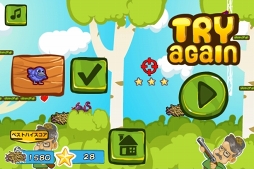 画像ギャラリー No.004のサムネイル画像 / 上手にことりを飛ばそう。かんたんゲームに「飛べ!ぴよぴよ」が配信開始