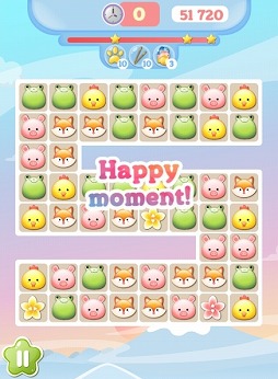 可愛らしい動物を並べる アニマルパズル が Yahoo ゲーム かんたんゲーム に登場