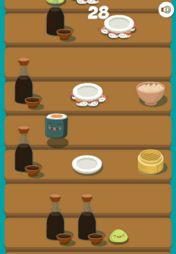 画像ギャラリー No.003のサムネイル画像 / Yahoo!ゲーム かんたんゲームに「すしらっしゅ」が追加