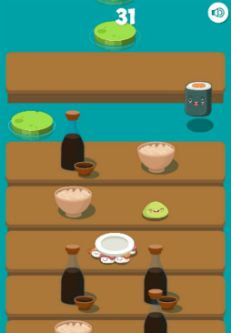 画像ギャラリー No.004のサムネイル画像 / Yahoo!ゲーム かんたんゲームに「すしらっしゅ」が追加