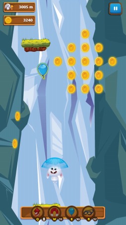 画像ギャラリー No.003のサムネイル画像 / Yahoo!ゲーム かんたんゲームで「ウサギさんジャンプ」が配信開始