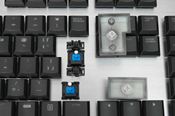 画像ギャラリー No.021のサムネイル画像 / 「EDGE 201」レビュー。独自のキースイッチを搭載するHORI初のPCゲーマー向けキーボードには,明確なメリットとデメリットが共存していた