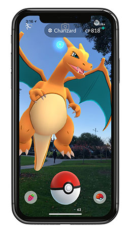 ���������꡼ No.002�Υ���ͥ������ / ��Pokémon GO�ס�iOS�����ˡ�AR+�׵�ǽ���ɲä�ȯɽ���ݥ���󤬤�긽�¤˶ᤤ�������Ǹ����褦��