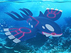 「Pokémon GO」に伝説のポケモン・カイオーガが2月14日まで登場。1月20日は「なみのり」を覚えたピカチュウを捕まえられるチャンス