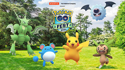 ���������꡼ No.001�Υ���ͥ������ / ��Pokémon GO Fest 2021�פ�2021ǯ7��17����18���˳��ŷ��ꡣ���٥�ȤΥӥ��奢��������