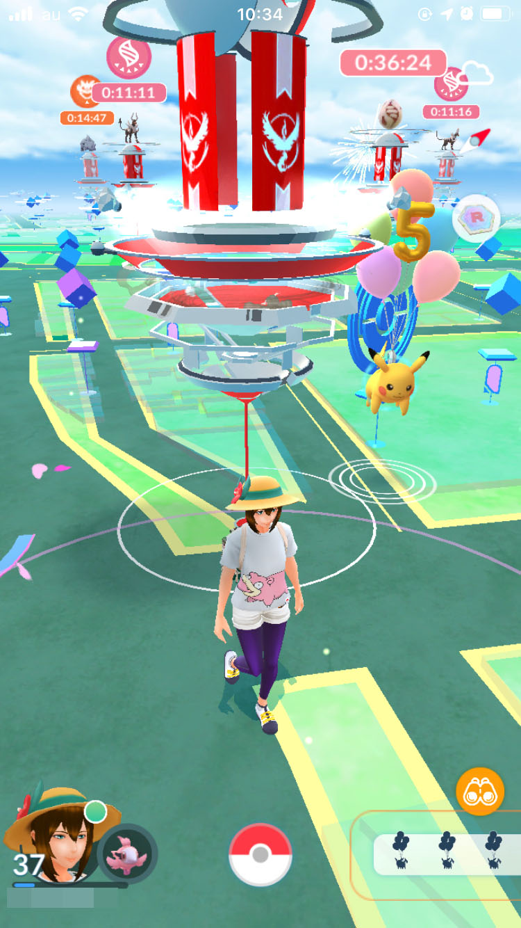 画像集no 003 ポケモンgo の配信5周年記念イベントが本日スタート 数字の5の風船をつけたピカチュウや色違いのダルマッカに出会えるチャンス 画像集no 003 ポケモンgo の配信5周年記念イベントが本日スタート 数字の5の風船をつけたピカチュウや色違いのダルマッカに出会えるチャンス
