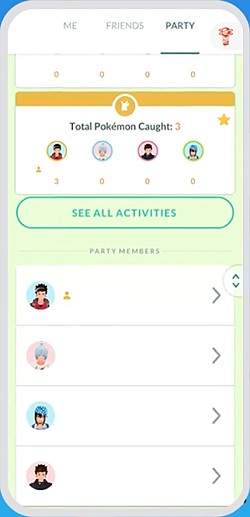画像ギャラリー No.009のサムネイル画像 / 「ポケモンGO」の新機能「チームコラボ」が10月17日に登場。親しい仲間と最大4人で,協力したり競ったりしていつでも一緒にゲームを楽しめる!