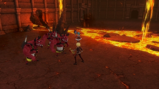 画像ギャラリー No.005のサムネイル画像 / 「アルケミアストーリー」,新MAP「炎の洞窟:深部」と5つのメインクエストが公開