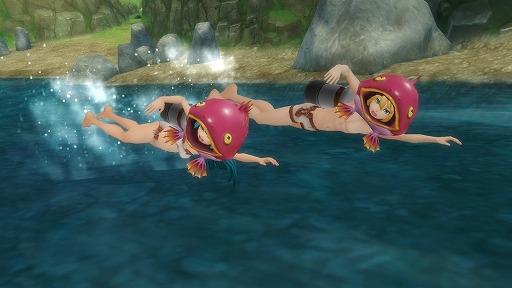 画像ギャラリー No.003のサムネイル画像 / 「アルケミアストーリー」,プール開きの準備を手伝う夏イベント前編が公開