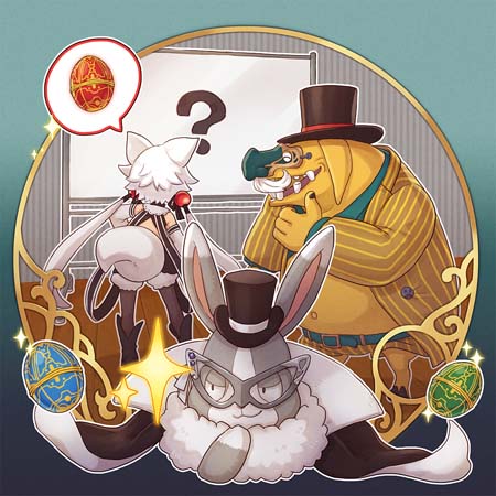 画像ギャラリー No.001のサムネイル画像 / 「アルケミアストーリー」,謎解きイースターイベント“ドラゴン・E・エッグZ”開催中