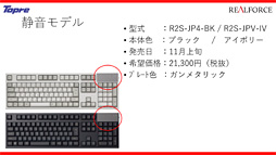 ꡼ No.020 | ץ졤16ǯ֤REALFORCE2ǥȯɽ奨ݥѹǽбǥŲǥʤɡХ饨ƥ٤