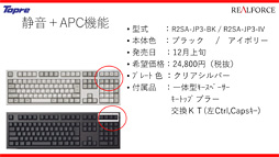 ꡼ No.022 | ץ졤16ǯ֤REALFORCE2ǥȯɽ奨ݥѹǽбǥŲǥʤɡХ饨ƥ٤