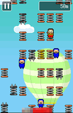 画像ギャラリー No.004のサムネイル画像 / 見た目はカジュアルだが難度はドS。スマホ向けアクション「こんなゲームあったよね?w」を紹介する「(ほぼ)日刊スマホゲーム通信」第937回