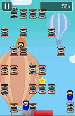 画像ギャラリー No.007のサムネイル画像 / 見た目はカジュアルだが難度はドS。スマホ向けアクション「こんなゲームあったよね?w」を紹介する「(ほぼ)日刊スマホゲーム通信」第937回