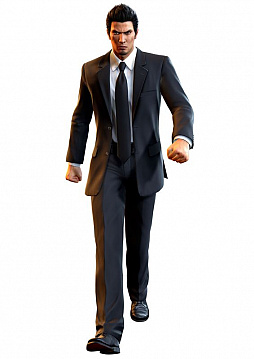 画像ギャラリー No.001のサムネイル画像 / 「龍が如く6 命の詩。」,無料DLC第3弾が配信。桐生一馬が黒スーツ姿になるカスタムコスチューム「喪服」