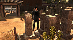 画像ギャラリー No.004のサムネイル画像 / 「龍が如く6 命の詩。」,無料DLC第3弾が配信。桐生一馬が黒スーツ姿になるカスタムコスチューム「喪服」