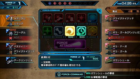 ���������꡼ No.007�Υ���ͥ������ / �ֵ�ư��Υ������ EXTREME VS-FORCE�פ�AGE-1������ꡣ̣���ؤΰ�ư�ؼ���ٱ�������Ԥ��֥ե����������ƥ�פξ�������