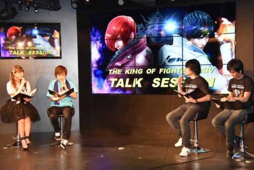 画像ギャラリー No.056のサムネイル画像 / 「THE KING OF FIGHTERS XIV」ストーリーの鍵を握るのは中国チームの「シュンエイ」。石澤英敏氏も登場したプレス発表会の模様をレポート