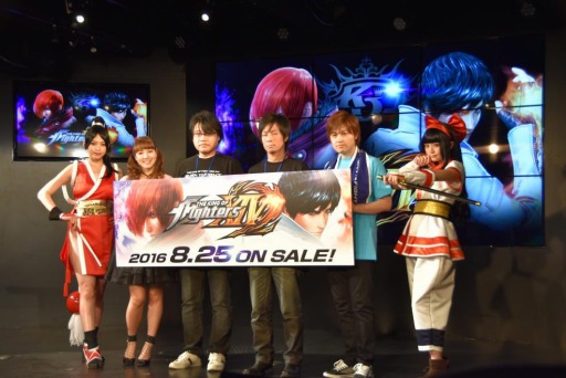 画像ギャラリー No.058のサムネイル画像 / 「THE KING OF FIGHTERS XIV」ストーリーの鍵を握るのは中国チームの「シュンエイ」。石澤英敏氏も登場したプレス発表会の模様をレポート