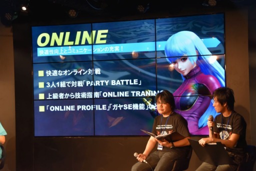 画像ギャラリー No.063のサムネイル画像 / 「THE KING OF FIGHTERS XIV」ストーリーの鍵を握るのは中国チームの「シュンエイ」。石澤英敏氏も登場したプレス発表会の模様をレポート