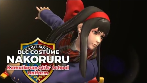 KOF XIV - DLC COSTUME NAKORURU: Kamuikotan Girls' School Uniform
