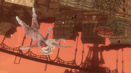 Tgs 15 Ps4版の Gravity Daze は 重力のコントロールで生ずる浮遊感とスピード感が ハード性能と大画面により格段に向上