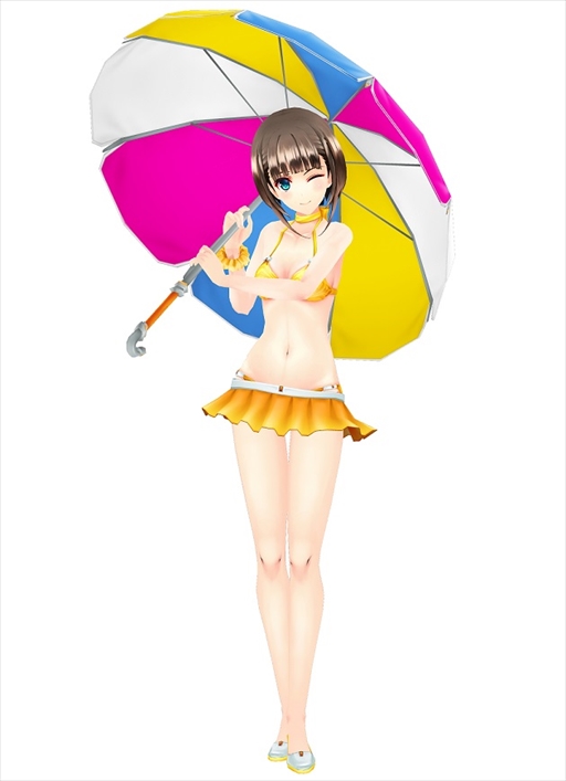 画像ギャラリー No.003のサムネイル画像 / 「ラグナストライクエンジェルズ」,水着イベント「カニと水着に恋をして」を開催