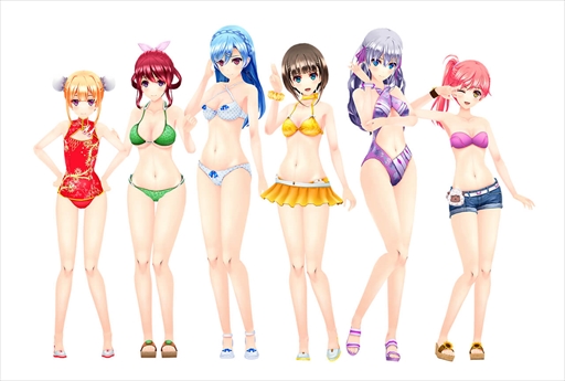 画像ギャラリー No.008のサムネイル画像 / 「ラグナストライクエンジェルズ」,水着イベント「カニと水着に恋をして」を開催