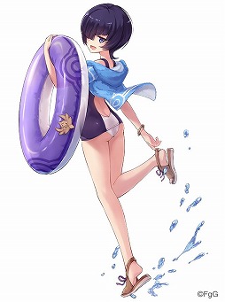 画像ギャラリー No.002のサムネイル画像 / 「誰ガ為のアルケミスト」，水着イベント“ワンダフル☆SUMMER”の追加ステージ