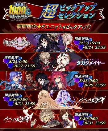 画像ギャラリー No.006のサムネイル画像 / 「誰ガ為のアルケミスト」,1000万人突破記念キャンペーンが開催に