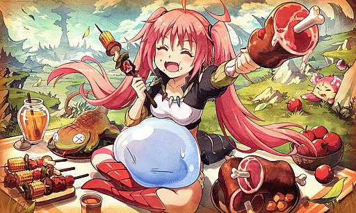 画像ギャラリー No.007のサムネイル画像 / 「誰ガ為のアルケミスト」と「転生したらスライムだった件」のコラボ開催が決定