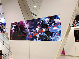 画像ギャラリー No.009のサムネイル画像 / 「誰ガ為のアルケミスト」,札幌,仙台,名古屋の駅構内に4周年記念ポスターを展示中