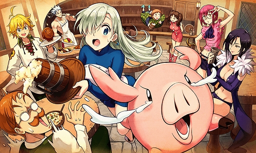 画像ギャラリー No.008のサムネイル画像 / 「誰ガ為のアルケミスト」,アニメ「七つの大罪 神々の逆鱗」との復刻コラボが4月9日より開催