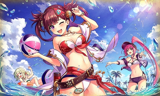 タガタメ に シェンメイ と ネフェルティ の水着スキン付き真理念装が登場 タガタメ に シェンメイ と ネフェルティ の水着スキン付き真理念装が登場