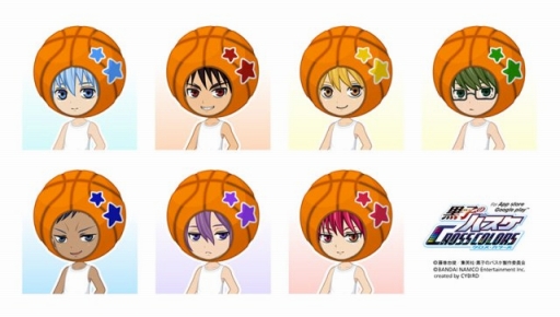 画像ギャラリー No.003のサムネイル画像 / 「黒子のバスケ CROSS COLORS」,事前登録者14万5千人突破記念に特典を追加
