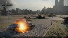 画像ギャラリー No.005のサムネイル画像 / PS4版「World of Tanks」の第2次オープンβテストが,1月8〜11日の4日間限定で実施。参加すると初代PSカラーに塗装された限定車輌がもれなくもらえる