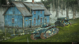 画像ギャラリー No.009のサムネイル画像 / コンシューマ版「World of Tanks」に,新たなフランス車輌を追加するアップデートが実装。従来のMAPとは異なる環境の新MAPも