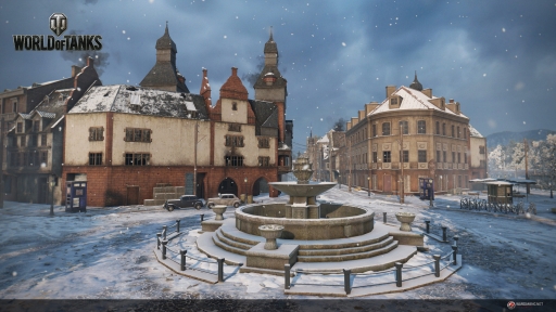 画像ギャラリー No.001のサムネイル画像 / コンシューマ版「World of Tanks」アップデート「Field of War」を近日実施。バストーニュの街をイメージしたアルデンヌなどの新マップが追加に