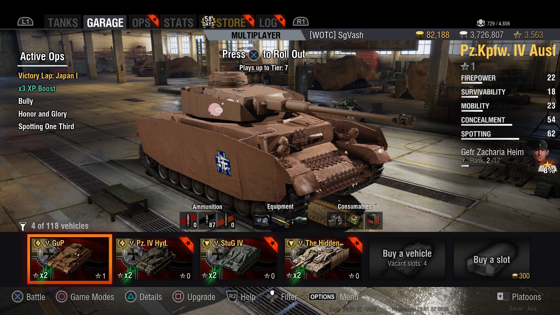 画像集 002 World Of Tanks Console ガルパン仕様のiv号戦車を含むgw