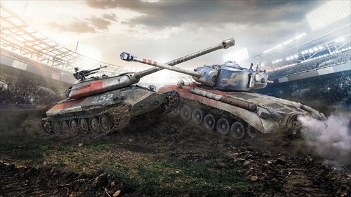 画像ギャラリー No.001のサムネイル画像 / コンシューマ版「World of Tanks」,“タンクボール”イベントが開催