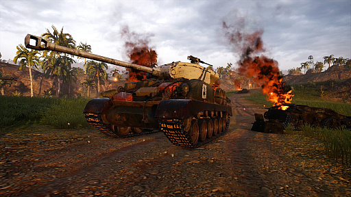画像集 No.002のサムネイル画像 / コンシューマ版「World of Tanks」が6月26日に「World of Tanks: Mercenaries」に。既存車両のパーツを組み合わせたオリジナル戦車が登場