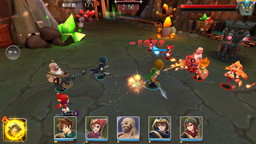 画像ギャラリー No.005のサムネイル画像 / 「ガーディアンクラッシュ」,事前登録が規定数を突破しレアカード配布が決定