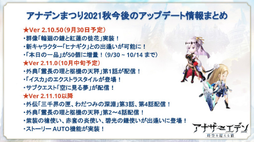 画像集#006のサムネイル/「アナデン」,新たな外典“霊長の理と枢機の天秤”が配信決定