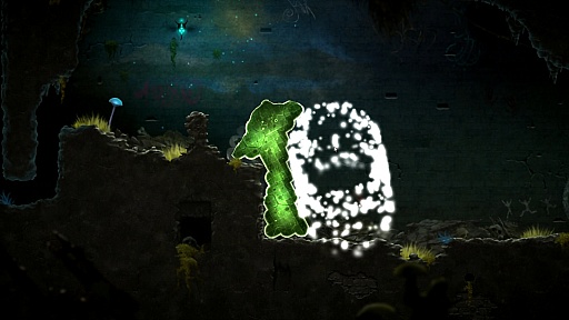 画像ギャラリー No.002のサムネイル画像 / 不思議な緑の生物がモチモチ進む! 「Mushroom 11」をプレイムービーで紹介