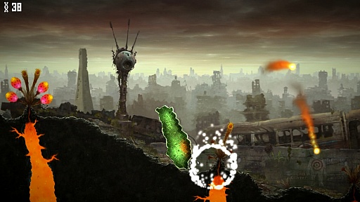 画像ギャラリー No.007のサムネイル画像 / 不思議な緑の生物がモチモチ進む! 「Mushroom 11」をプレイムービーで紹介